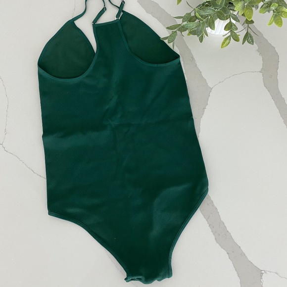 NWOT Intimately Free People Green Bodysuit Sz M/L - Picture 4 of 8